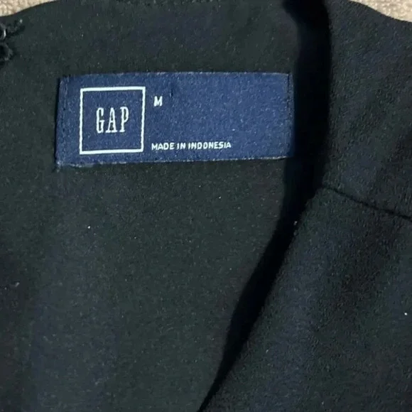 Gap Sleeveless Shift Dress Black Size Medium Office Suit Knee Length Career Work - Picture 4 of 7